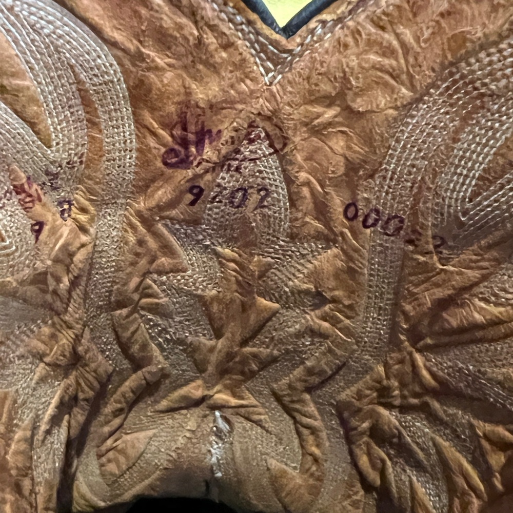 Rare Exotic Pre-Ban Justin Sea Turtle Boots - Picture 7 of 16